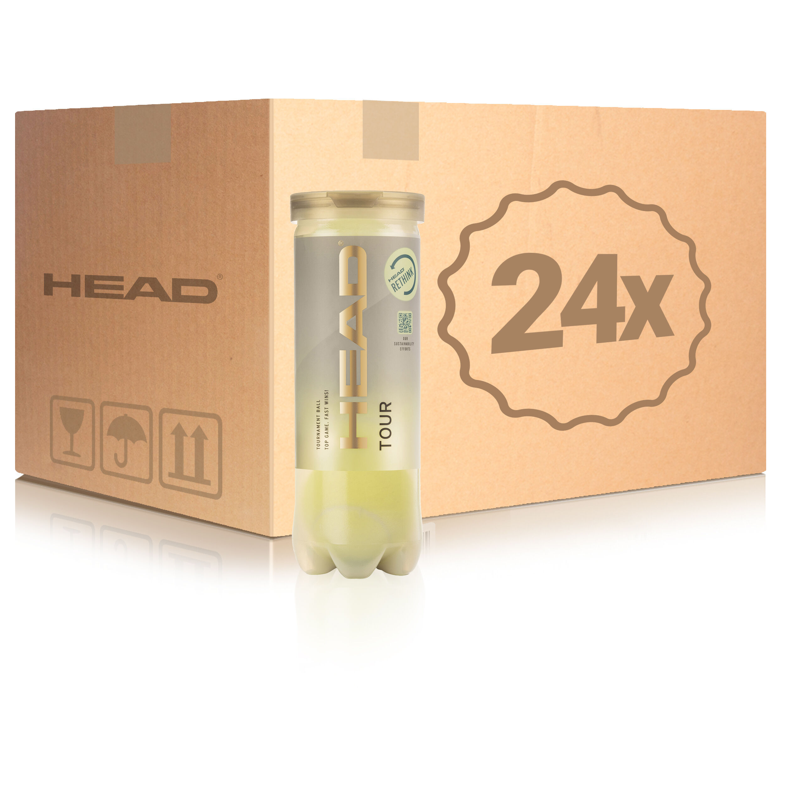 Tour 24x 3 Ball Tube In A Box