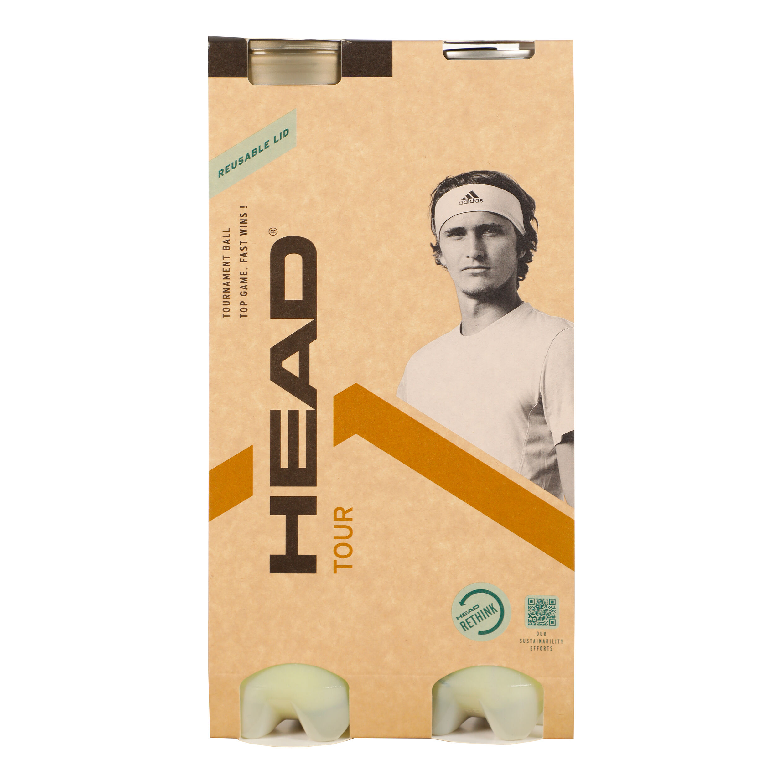 Tour 2x 4 Ball Tube